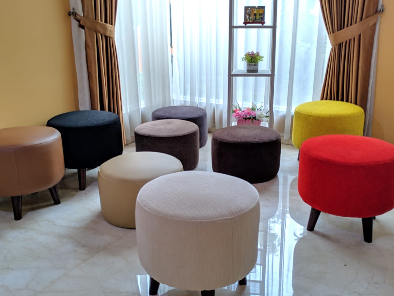 Jasa Pembuatan Sofa Stool Minimalis